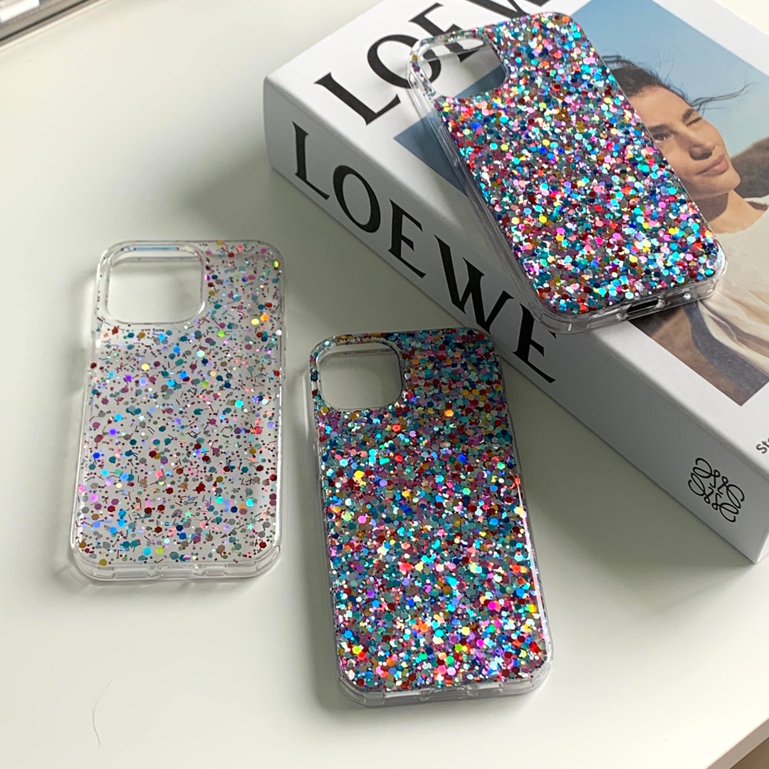 Confetti Glitter Case, iPhone 15 Pro Max Case, iPhone 15 Pro Case