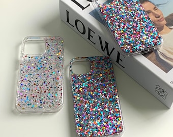 confetti | glitter case, iphone 17 pro max case, iphone 17 pro case, iphone 17 case, iphone 17 air case, iphone 16 case