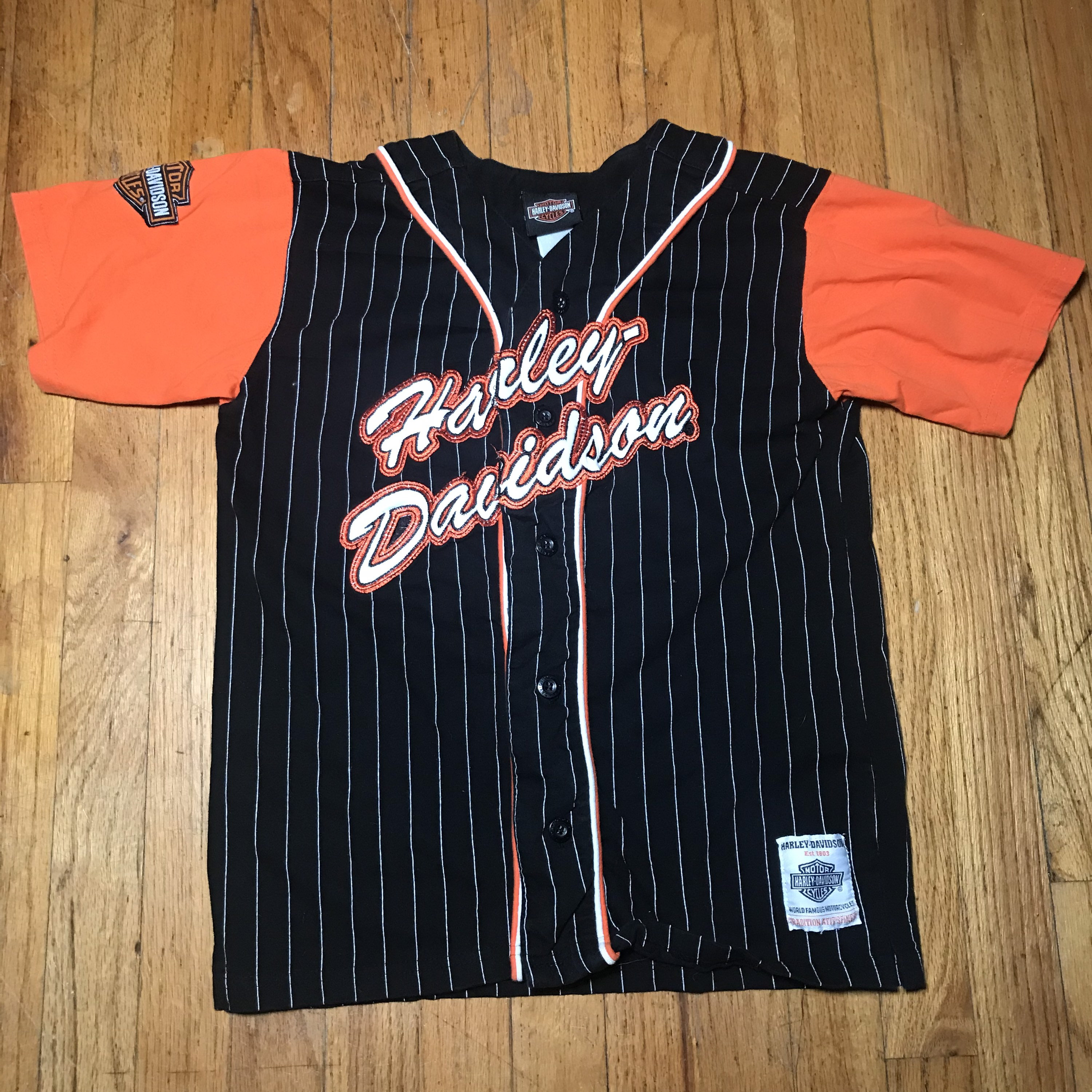 Harley Davidson womens baseball jersey Etsy