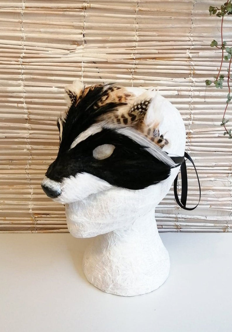 Female Racoon Mask Luxury Raccoon Mask Animal Mask Cosplay Mask Masquerade - Etsy