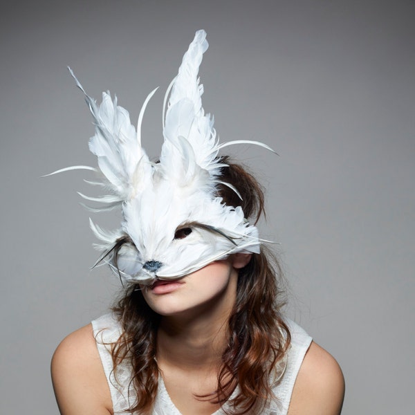 Alice im Wunderland Hase Kostüm selber mache - Maske