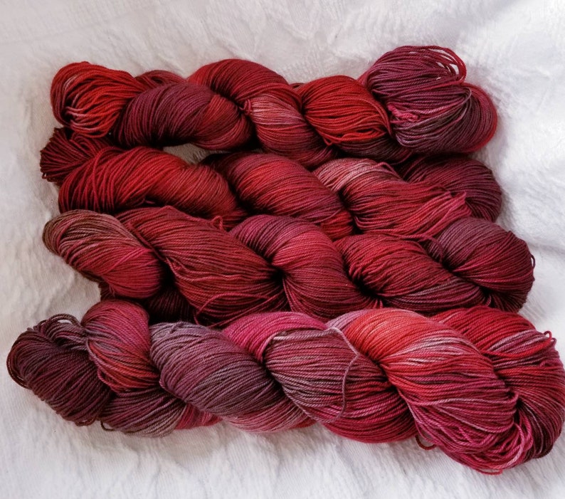 Hearthside: Yakity-yak Hand Dyed Sock Yarn image 1