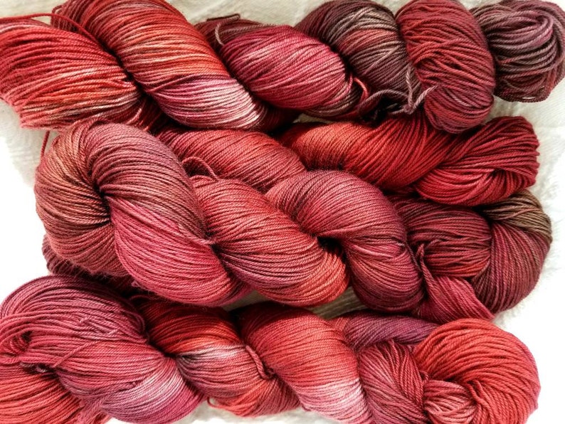 Hearthside: Yakity-yak Hand Dyed Sock Yarn image 3