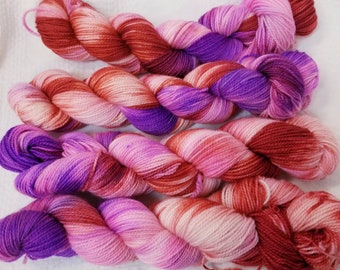 My Funny Valentine: Superwash Hand Dyed Sock Yarn