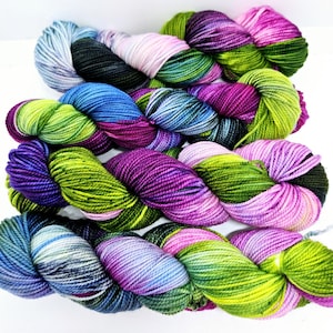 Feral: Superwash Hand Dyed Sock Yarn