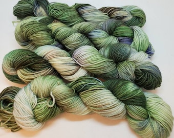 Wild Mother: Superwash Hand Dyed Sock Yarn