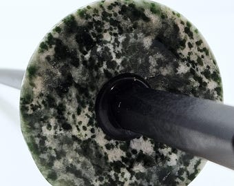 Tree Agate Drop Spindle