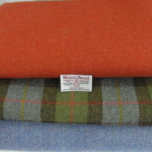 Authentic Harris Tweed Fabric Material For Craft Work 3  x pieces ref.oa154