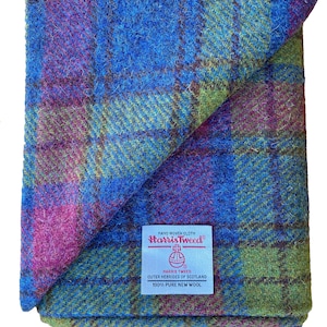 Authentic Harris Tweed Fabric Material For Craft Work  various sizes Available  ref.Nov40