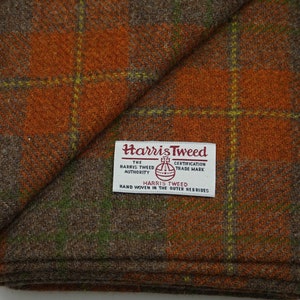 Authentic Harris Tweed Fabric Material For Craft Work  various sizes Available  ref.jan11