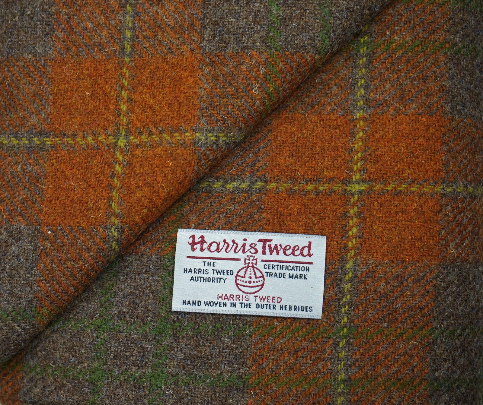 Authentic Harris Tweed Fabric Material for Craft Work Various