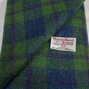 Authentic Harris Tweed Fabric Material For Craft Work  various sizes Available  ref.sep65