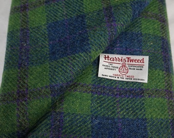 Authentic Harris Tweed Fabric Material For Craft Work  various sizes Available  ref.sep65