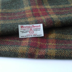 Authentic Harris Tweed Fabric Material For Craft Work 1 x piece various sizes Available  ref.f23