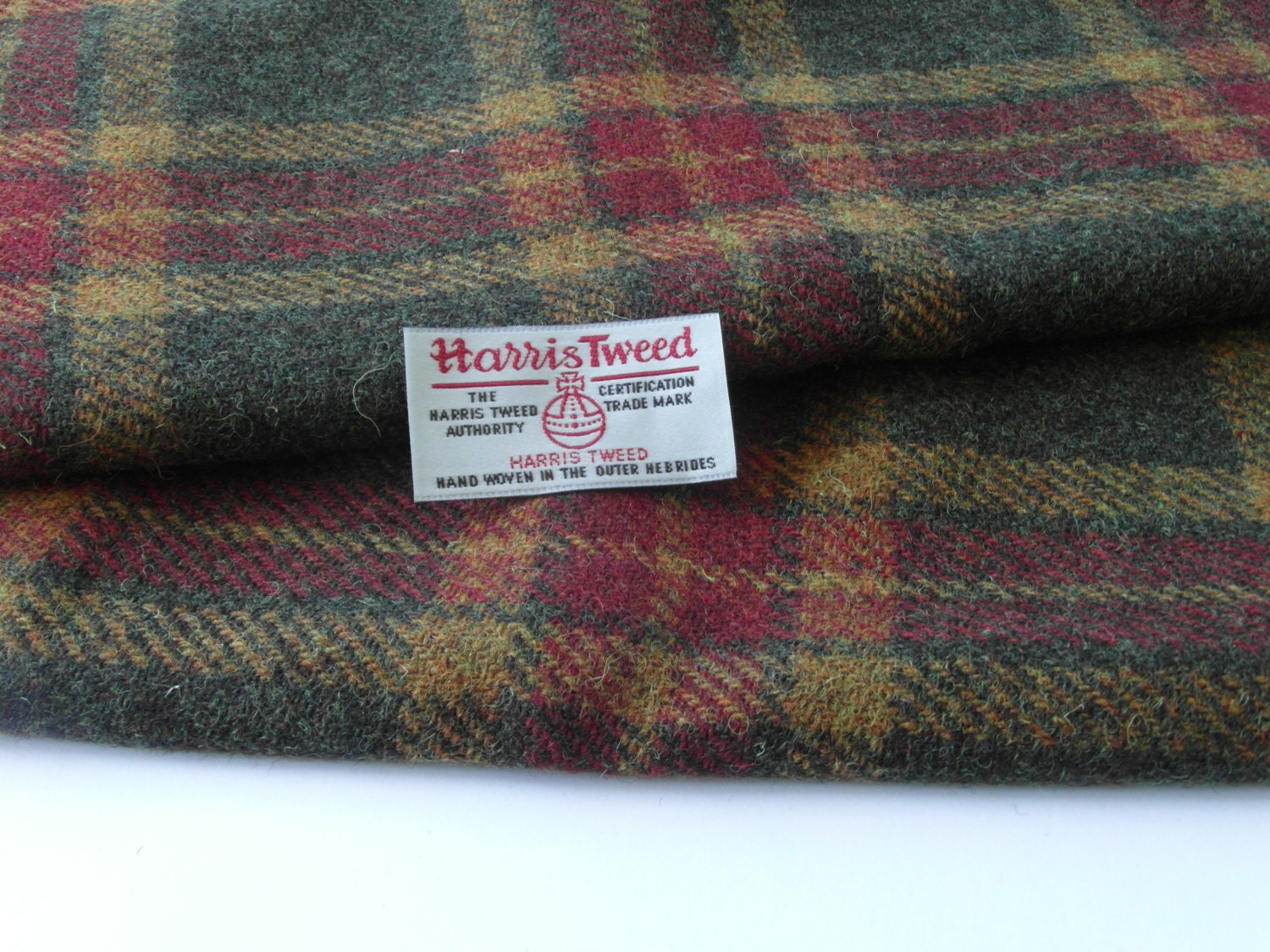 Authentic Harris Tweed Fabric Material For Craft Work 1 x | Etsy