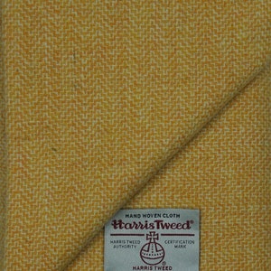 Authentic Harris Tweed Fabric Material For Craft Work  various sizes Available  ref. Sherbert