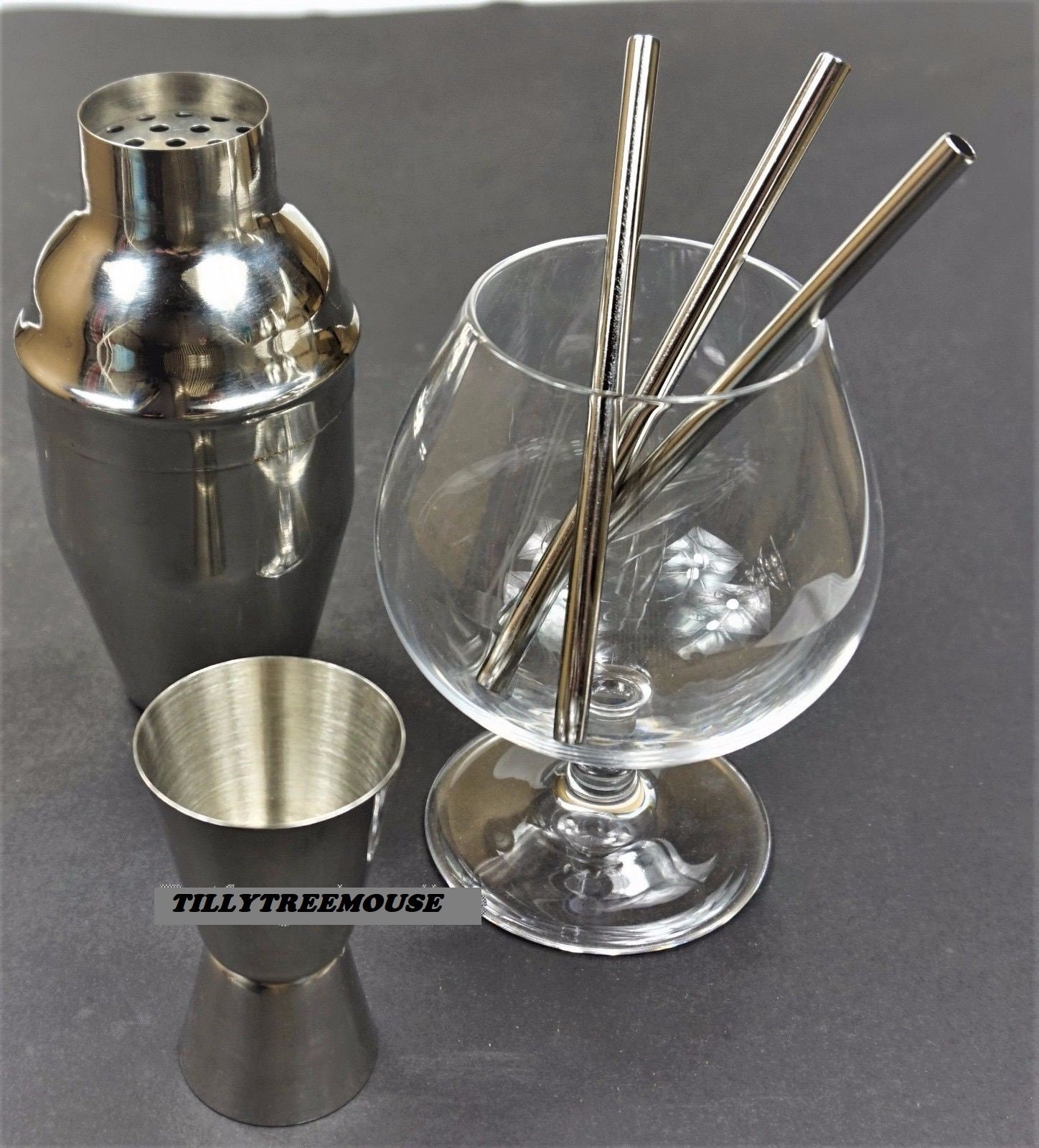 SHORT 12.5cm Straight Metal Drinking Straw Stainless Steel Reusable S…