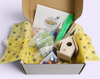 Create your own mini birdhouse!