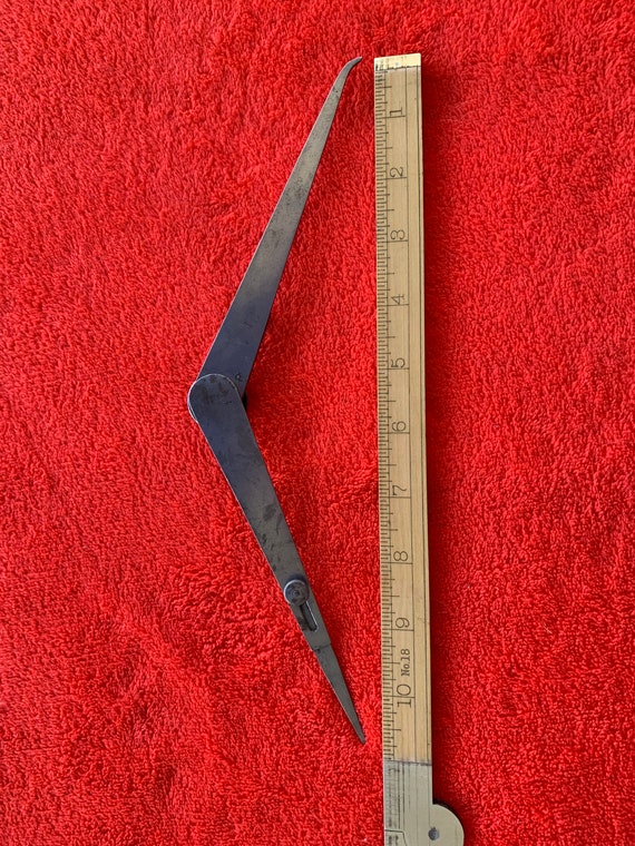 L.s.starrett Hermaphrodite Calipers Etsy