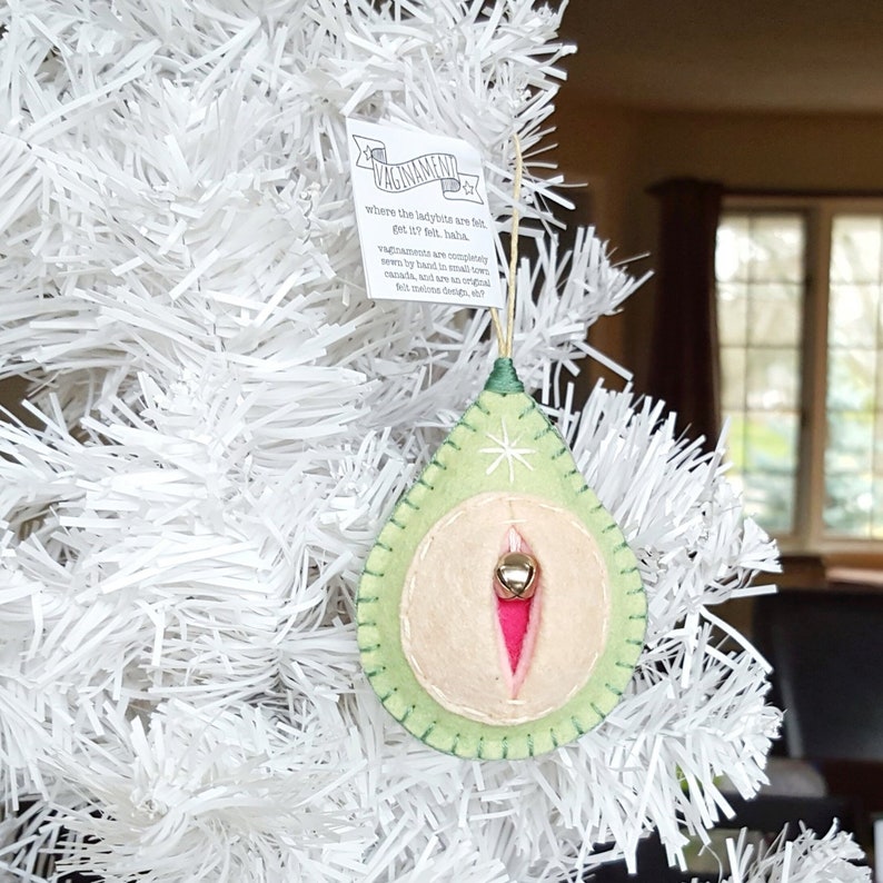 The Earth Mother vagina or vulva ornament a gift for | Etsy