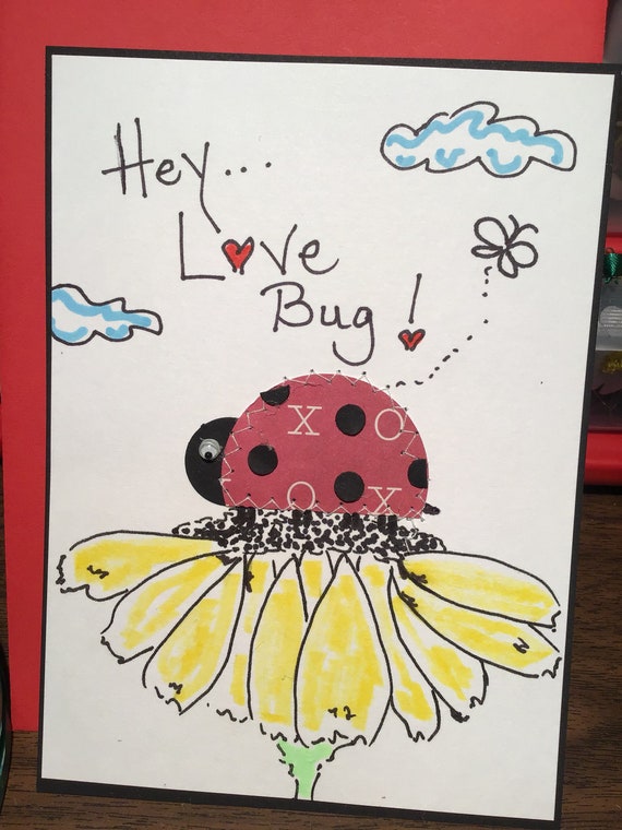 Girls Lovebug Baby Bib by Cuddles Collection