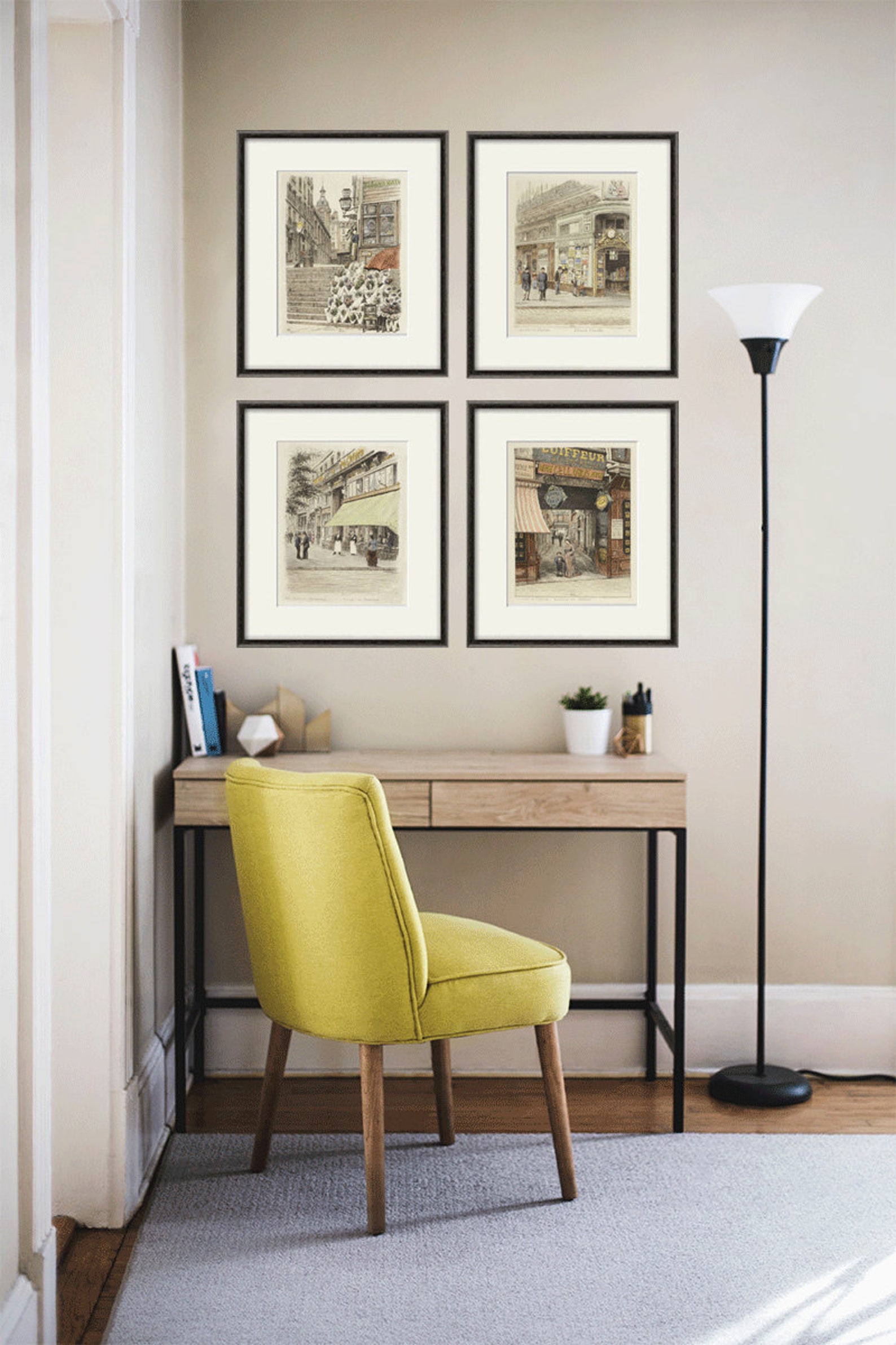 French Art Print Paris Wall Decor Antique Wall Art Victorian Etsy