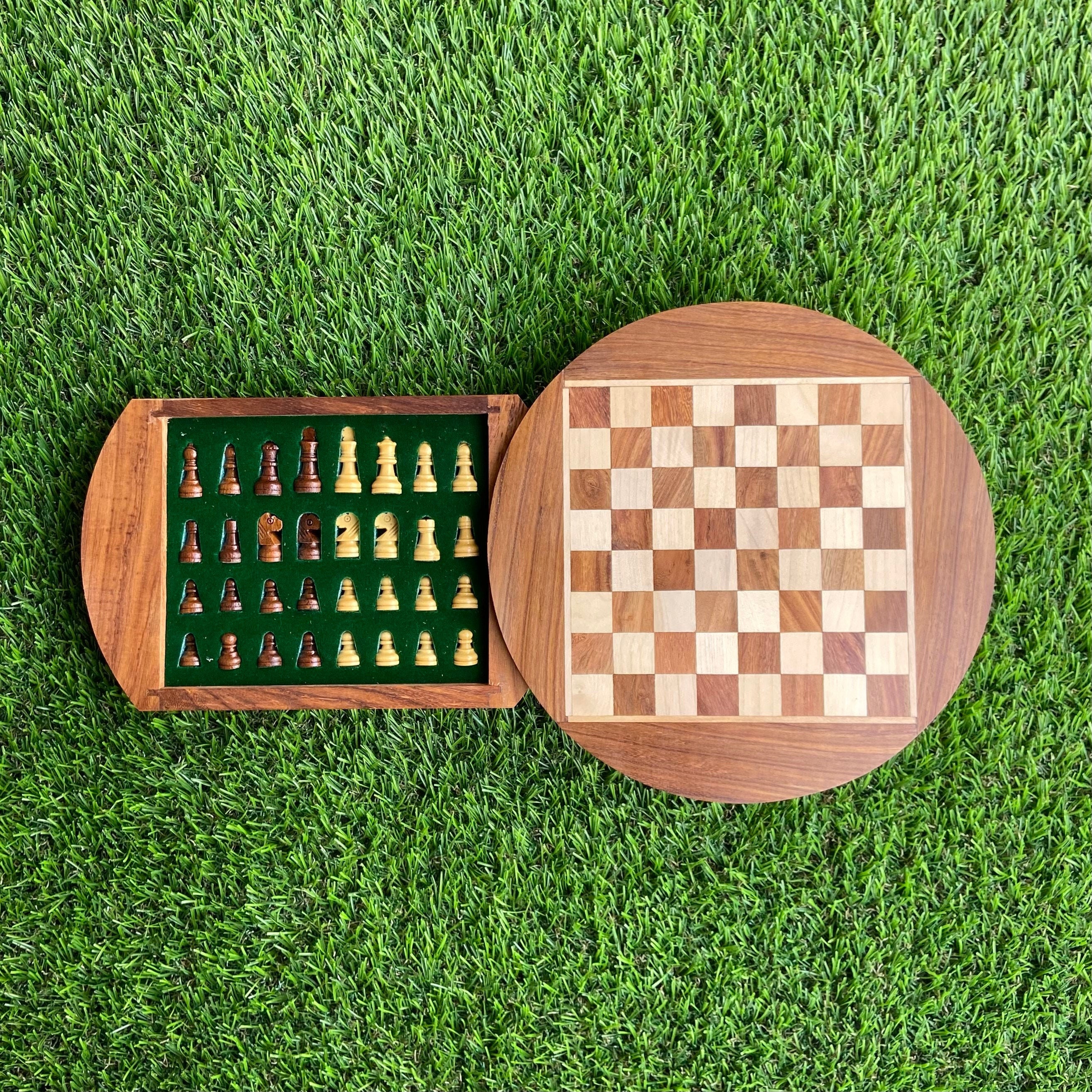 International Chess Set With Magnet And Sato Box 31x31Cm Fre