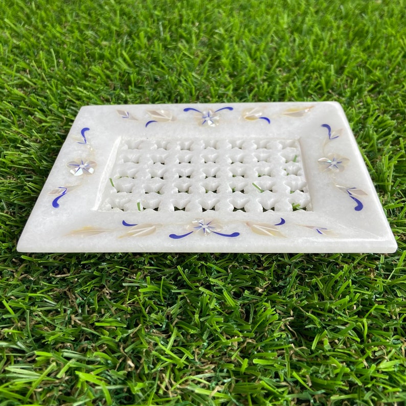 Marble Soap Dish Draining Soap Holder Bathroom Accessories | Etsy