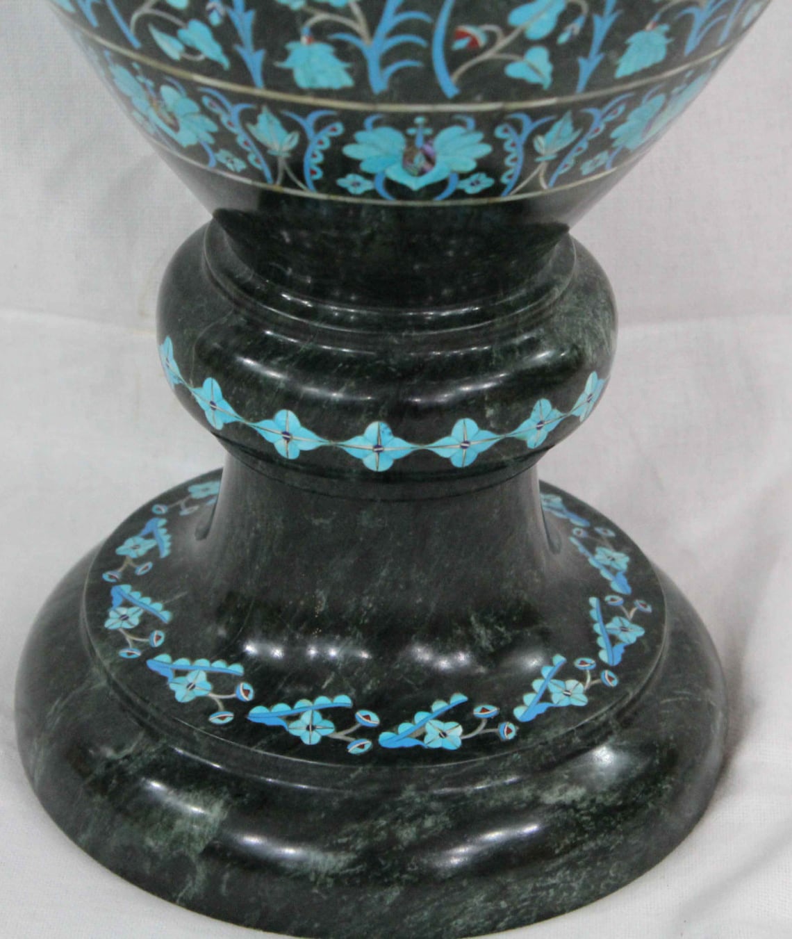 Flower Vases Antique Marble Inlay Flowers Pot With Free Etsy