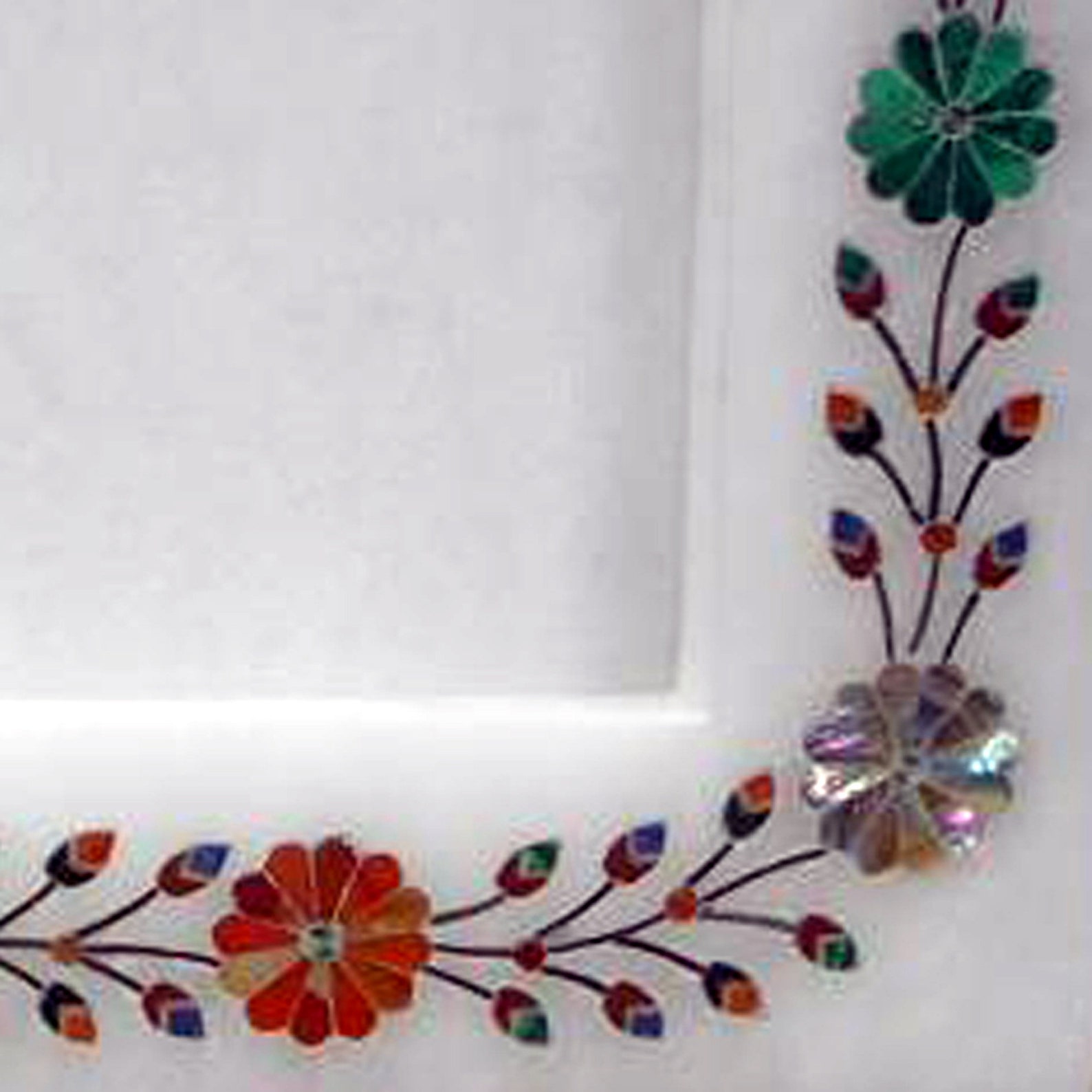 Photo frames marble inlay picture frame home decoartive Etsy