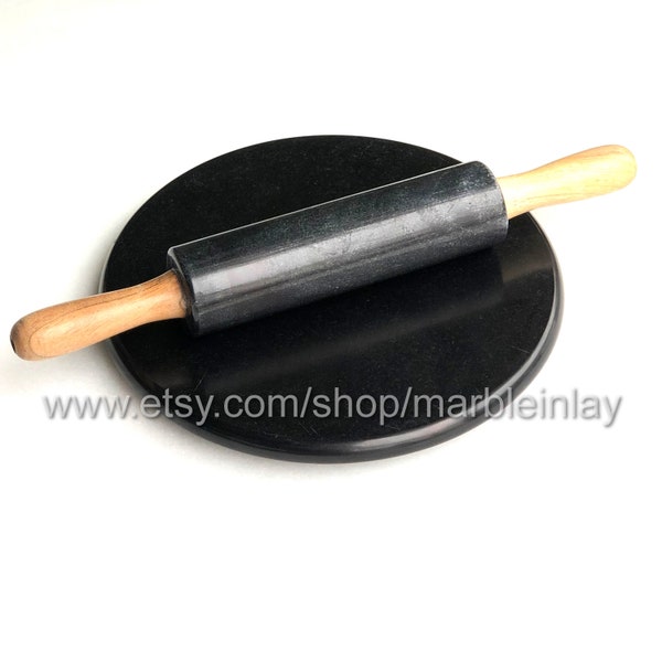 Marble Rolling Pin Etsy