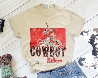 T-shirt graphique western Cowboy Killers