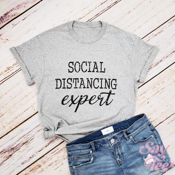 Social Distancing Expert Anti-Social Introvert T-Shirt Social Distancing Expert Anti-Social Introvert T-Shirt