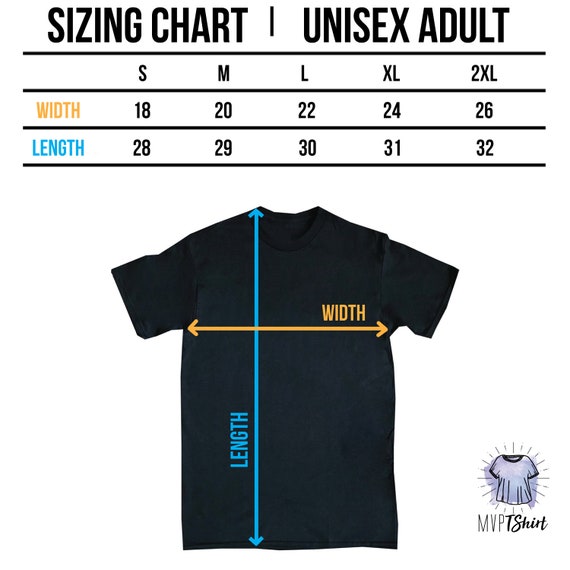 Fye Shirt Size Chart