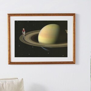 Radfahrer Poster.Saturn print, Vintage Style Poster, Radfahrer Bike, Radrennen Poster, Wall Art Print