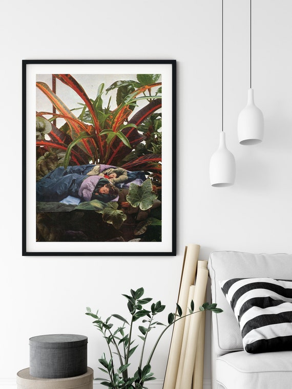 Plants Print Botanical Art Large Wall Art Extra Large Wall Etsy