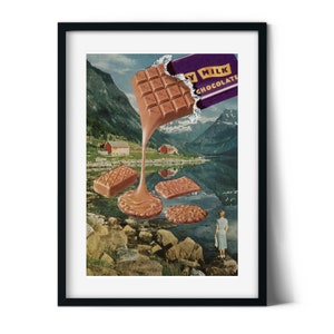 Biscuits Print, wall decor, kitchen Dining Room Food Art
