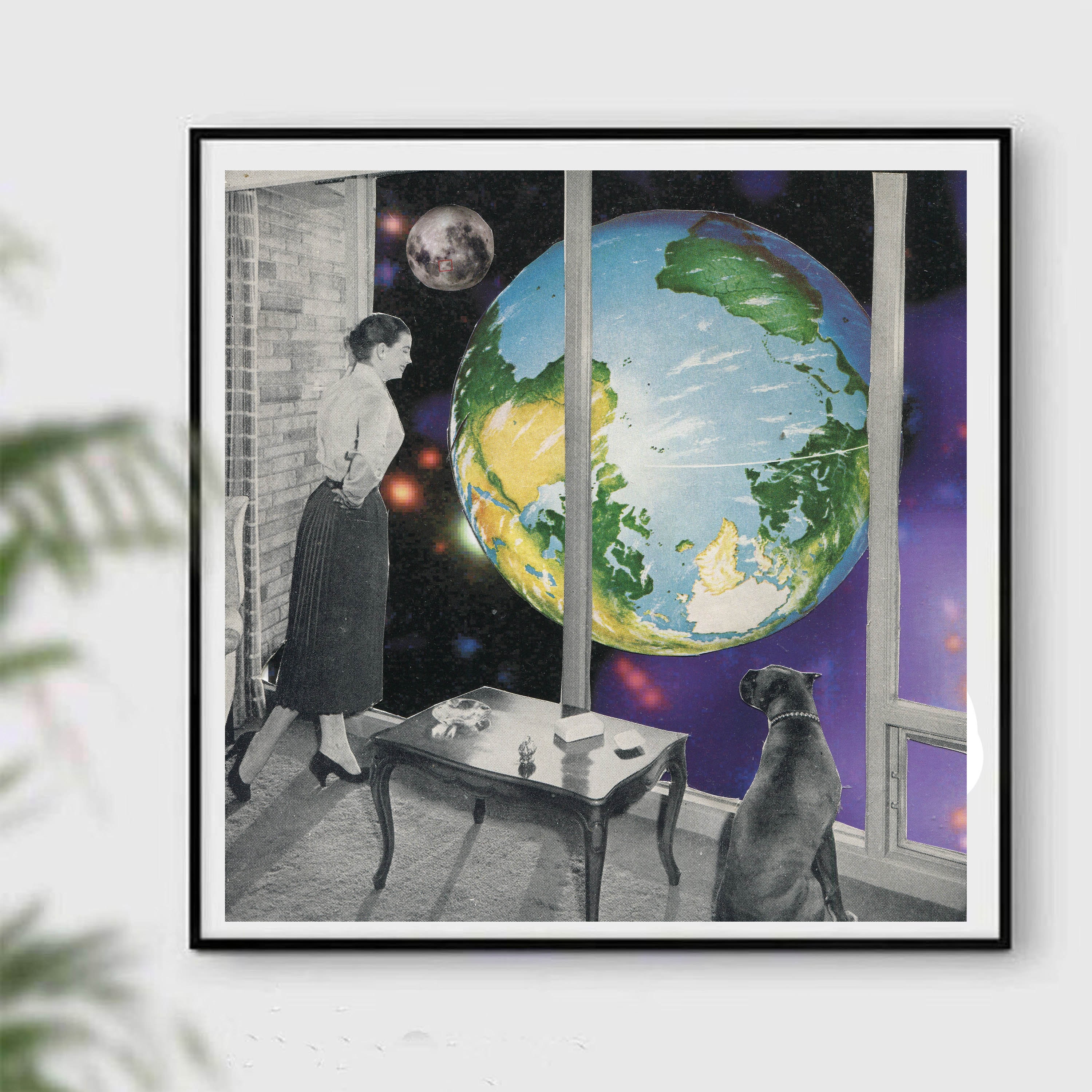 コレクションポスター　地球　印刷物　アートポスター Amazon｜宇宙から見た地球ポスター ポスター装飾絵画キャンバス壁