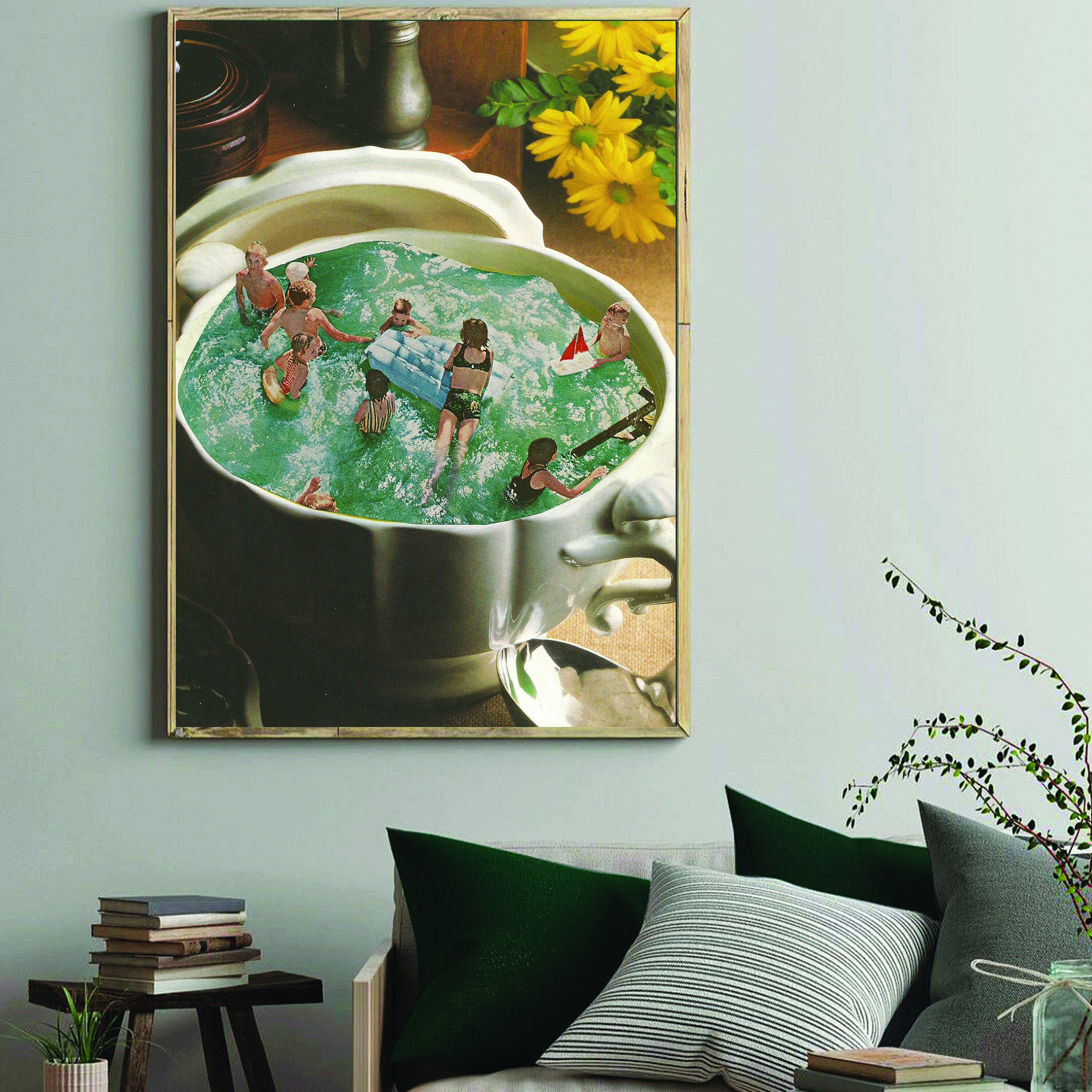 Food Print Kitchen Wall Art Prints Poster | Etsy