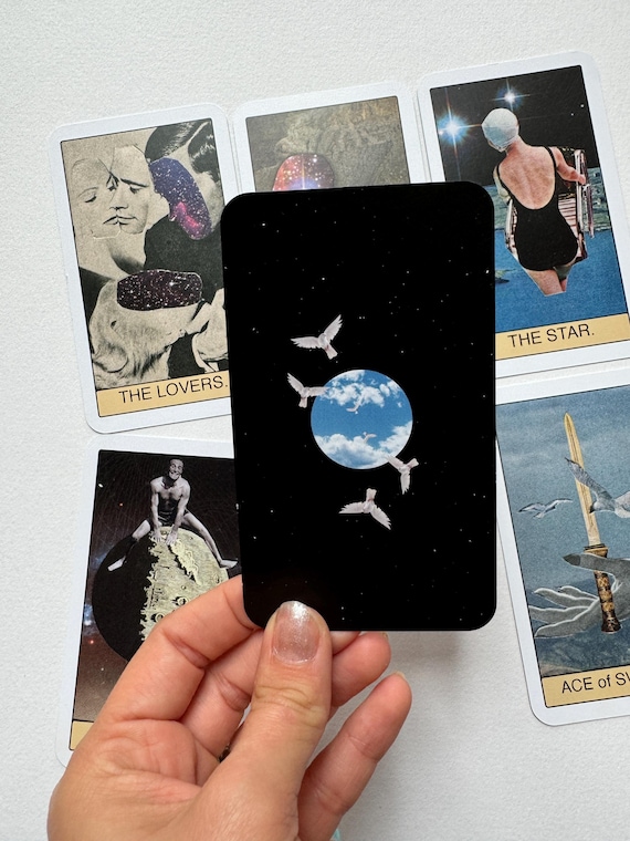 Maya Land Tarot Deck - 78 Unique Collage Art Cards - Etsy