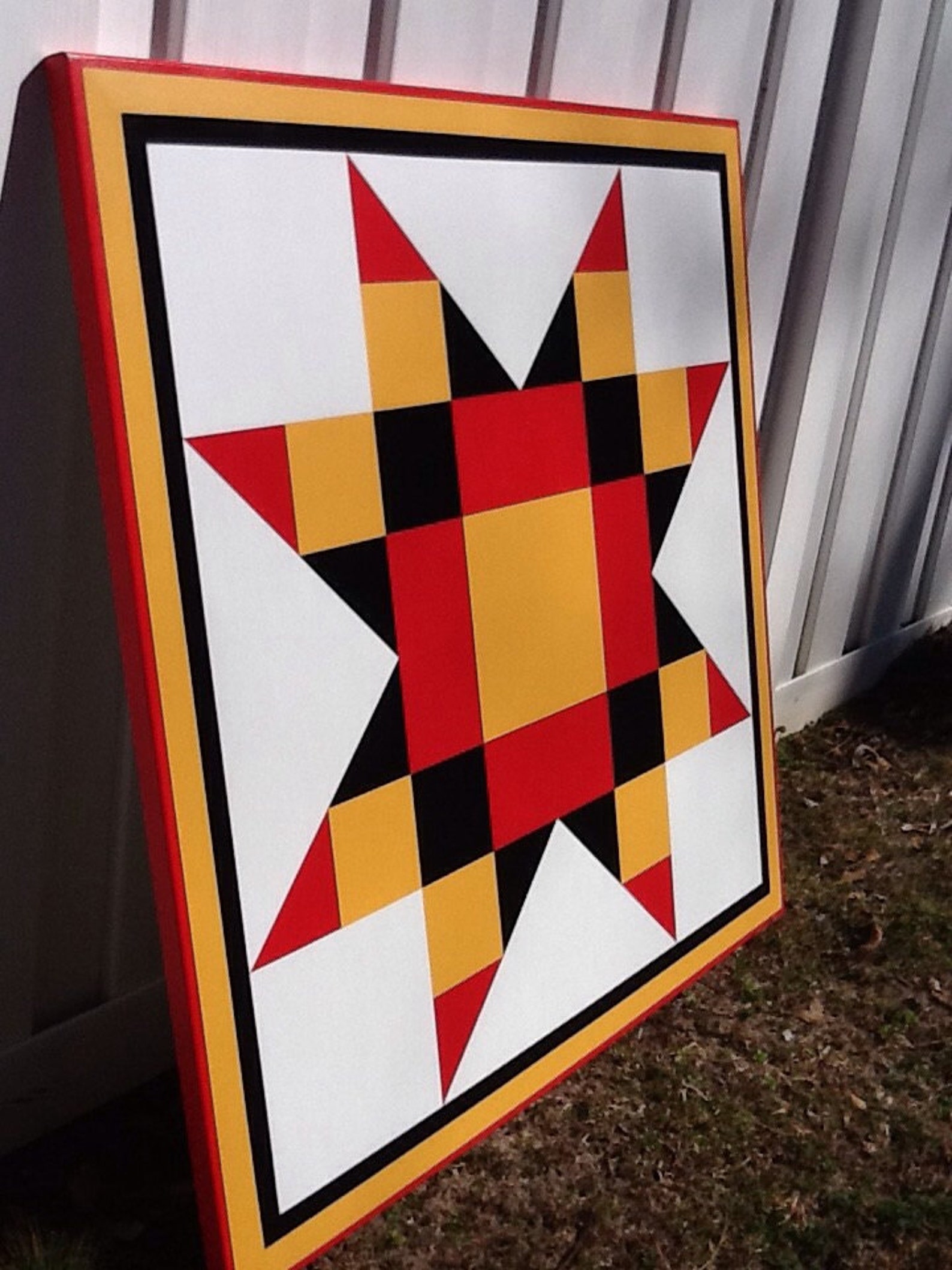 Midwest Star beautiful barn quilt pattern Etsy
