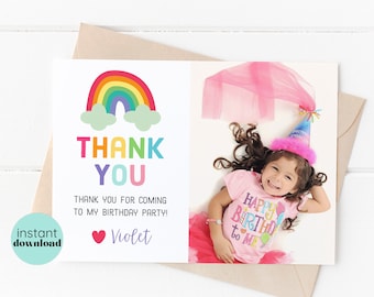 Personalised Celebration Thank You For Coming Birthday Boy Cards Single Or Pack