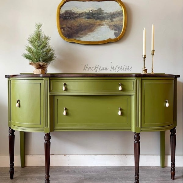 Shackteau Interiors Milk Paint Norton's Point Green
