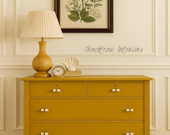 Shacteau Interiors Milk Paint Dusty Yellow