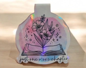 Just One More Chapter Magnetic Bookmark