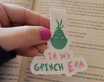 Grinch Magnetic Bookmark