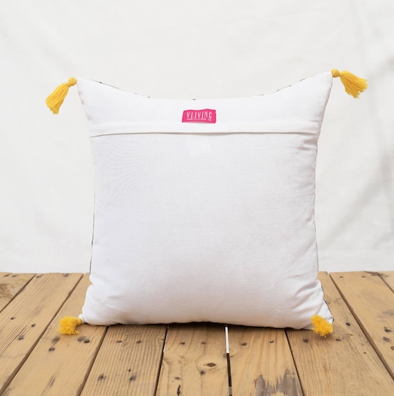 Pillow cover gray tie dye printed boho Pillow cover gray tie dye printed boho