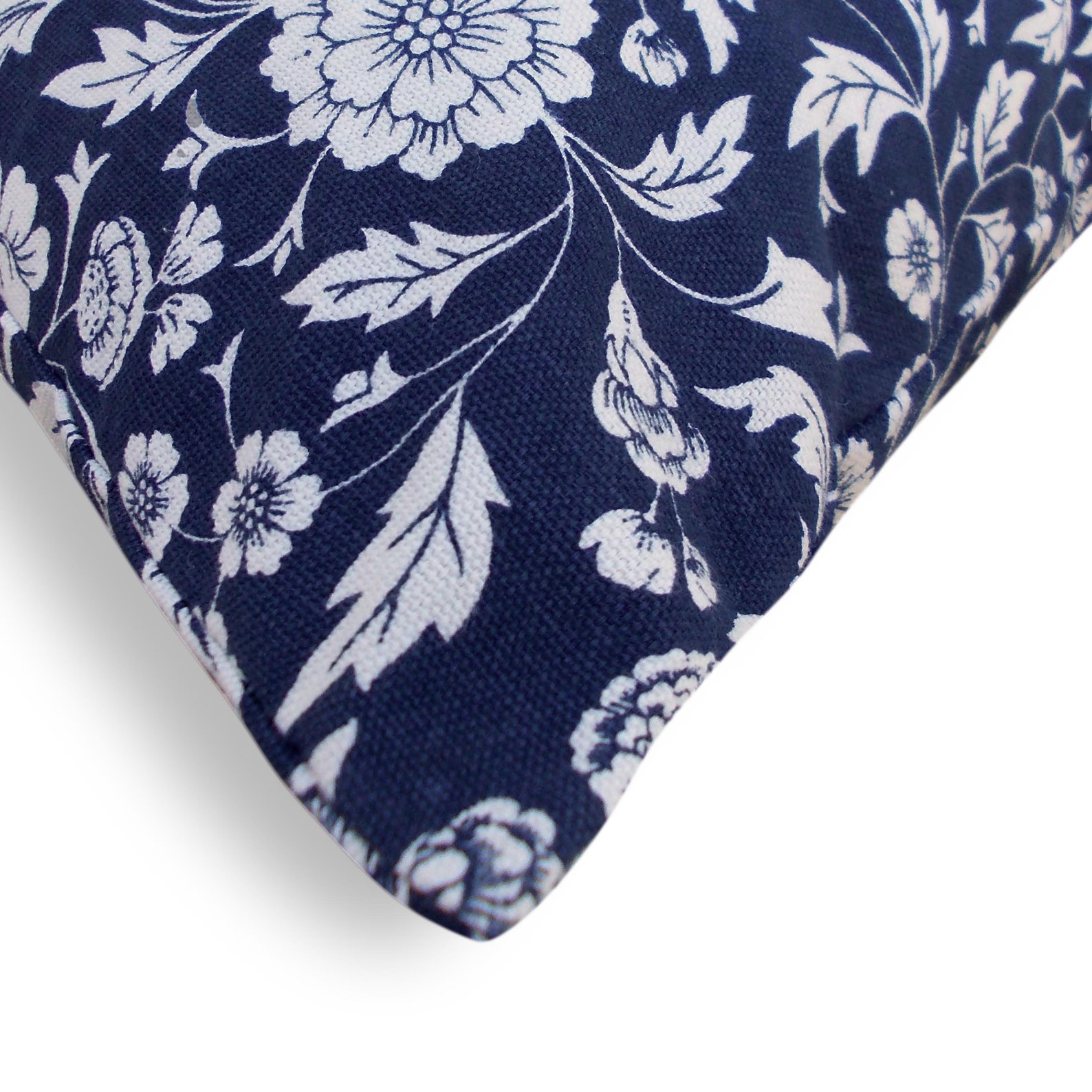 Indigo throw pillow cover Kalamkari print Indian ethinic Etsy