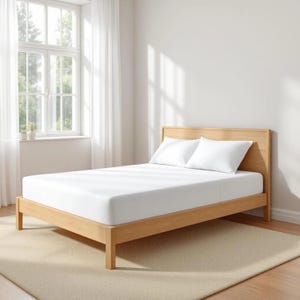 200TC, fitted sheet with pillow case, white pure premium cotton