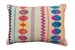 Linen pillow cover embroidered moroccan pillow case kilim pattern peruvian aztec 